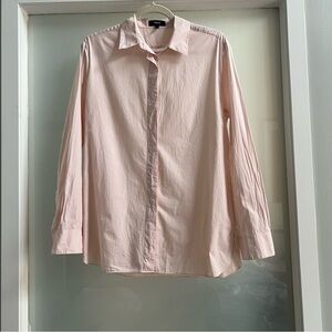 Theory Men's Pale Blush Button-Down Shirt